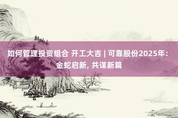 如何管理投资组合 开工大吉 | 可靠股份2025年: 金蛇启新, 共谋新篇